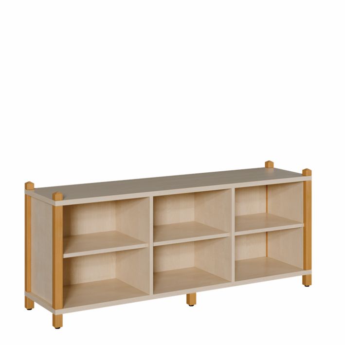 ST Raumteilerschrank 60 cm, 6 Fächer